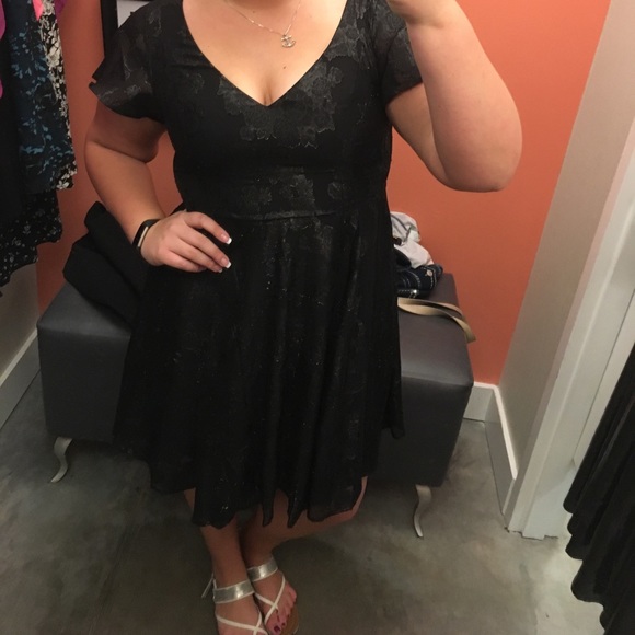 torrid Dresses & Skirts - Torrid black dress with silver accents (12)